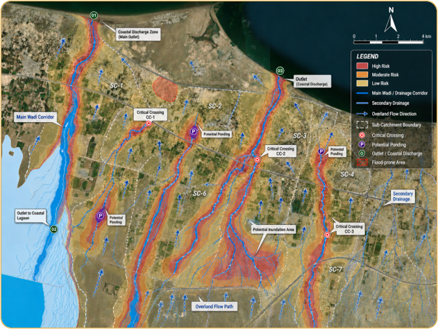 Hydraulic Study and Flood Risk Assessment for Barka Souq project visual